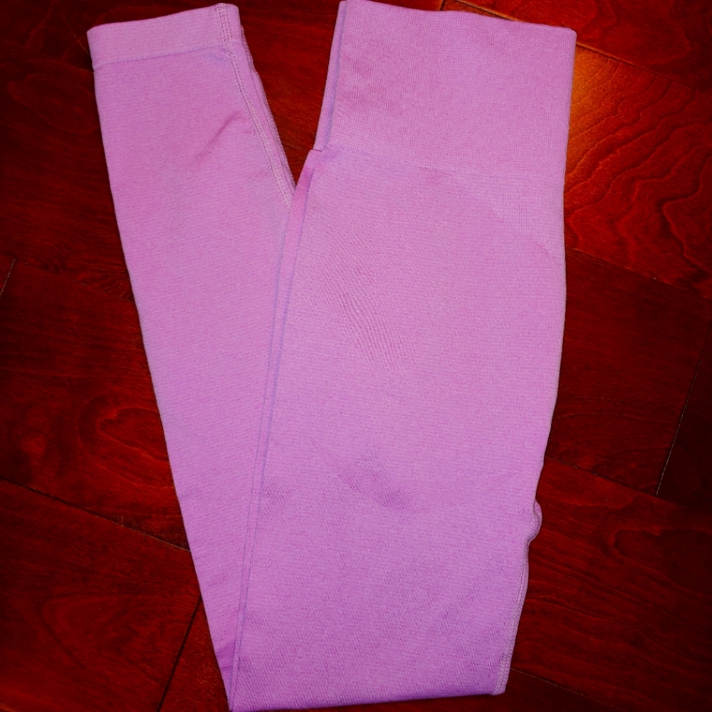 Pink workout pants